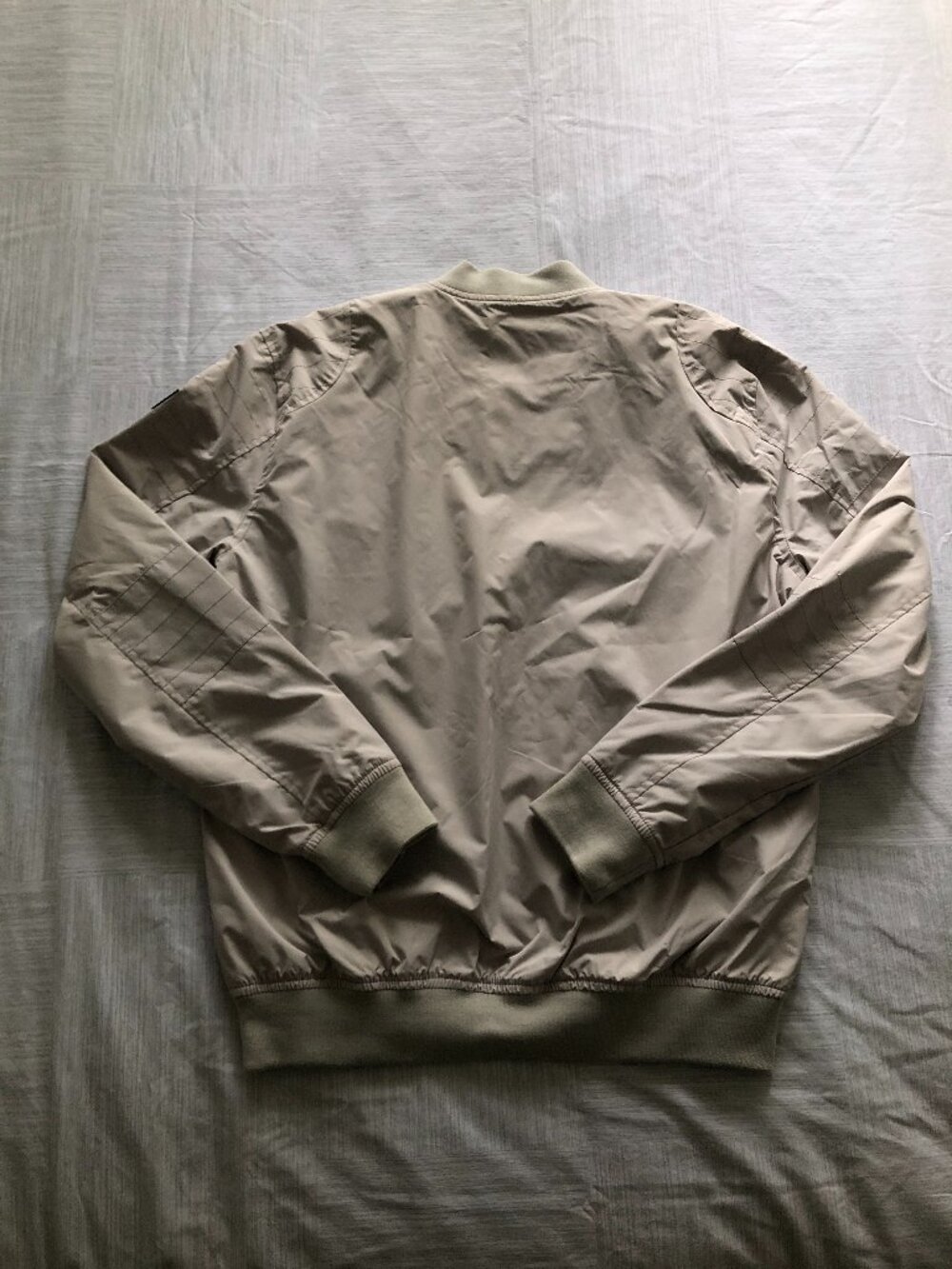 Threadbare beige bomber jacket - Picture 2 of 8